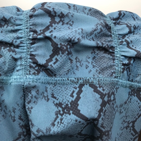 Flywheel Sports Snakeskin Print Leggings - Picture 7 of 7